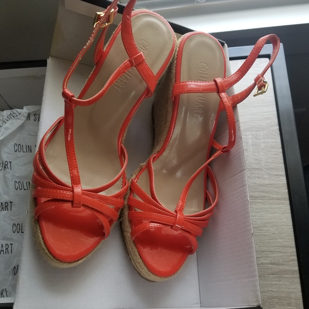 Wedge sandle heels